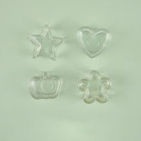 Transparente 120ml Nagel GEL Sternform Glas Glas Kerzen glas Kerzen herstellung Halter Laternen