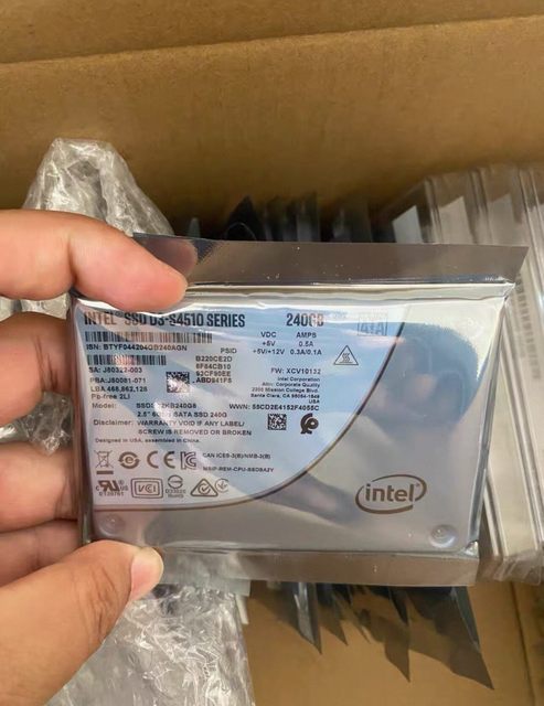 New Appearance D3-S4510 240GB 2.5 Inch SATA SSD Solid State Drive SSDSC2KB240G8