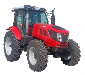 Hina fábrica 100hp 4wd roda 120hp 140hp 180hp trator agrícola com peças opcionais