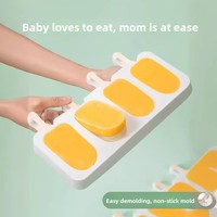 Moule à glace Menglong de qualité alimentaire, en silicone spécial, pour glaces maison, capacité de 100 bâtonnets, inodore