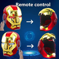Casque de cosplay de super-héros Jarvis Voice Command