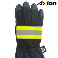 Gants de pompier certifiés EN659 en Kevlar, résistants à la chaleur, imperméables et anti-coupure pour les opérations de sauvetage en cas d'incendie structurel