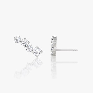 Factory Direct Supply 14K Gold Filled Round Cut VVS GRA Moissanite Jewelry daily wear <b>Stud</b> <b>earrings</b> for college girls - Product Image 6