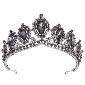 2022 Top nouveau diadème plaqué cuivre antique noir et couronnes couronnes élégantes couronnes et diadèmes - Product Image 1