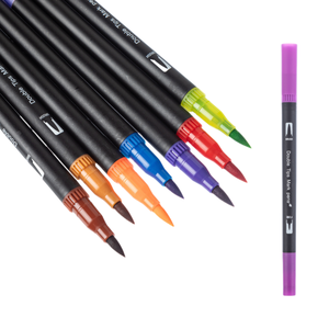 Meilleure vente de stylos pinceau à double marqueur 12-168 couleurs marqueur double pointe stylo de couleur <span class=keywords><strong>pour</strong></span> <span class=keywords><strong>adulte</strong></span> <span class=keywords><strong>coloriage</strong></span> école salle de classe Art fournisseur - Product Image 4