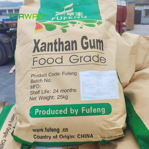 Poudre de gomme xanthane 80 200 maille épaississant de qualité alimentaire 25kg en vrac <span class=keywords><strong>Halal</strong></span> Catron paquet Fufeng marque <span class=keywords><strong>E415</strong></span> gomme xanthane - Product Image 2