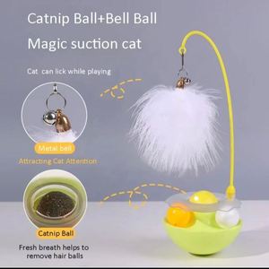 Juguete para Gatos con Plumas y Catnip, Divertido, Removible, Combinable, en Forma de Vaso - Product Image 3