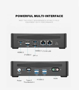 13th Gen Mini PC Gamer <span class=keywords><strong>Intel</strong></span> Core i9 13900H i7 13700H i5 1340P Thunderbolt4 eGPU 2*2,5G LAN Game Desktop Computer AX200 Wifi6 - Product Image 3