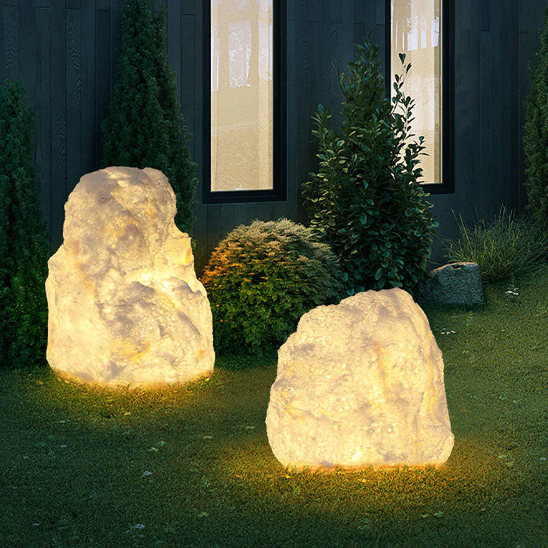 Christmas Decoration Products Lawn Stones Landscape Waterproof Lighting, Outdoor Courtyard Lights LED Lawn Lights