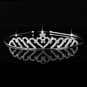Diadèmes <span class=keywords><strong>de</strong></span> concours <span class=keywords><strong>de</strong></span> beauté en cristal, coiffes personnalisées pour fêtes, couronnes d'anniversaire pour enfants - Product Image 3