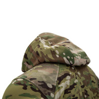 Veste de chasse pour homme en toile softshell 100% acrylique respirante, antibactérienne, coupe-vent, manches longues, capuche pliable