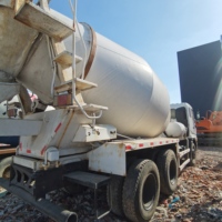 Truk Mixer Beton Bekas Merk Hino Jepang 6x4 Kapasitas 12m Mesin & Pompa Bekas Dijual
