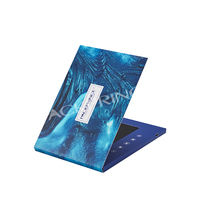 Carton de taille personnalisée boîte-cadeau d'invitation de mariage vidéo LCD matériaux recyclés mat stratification revêtement UV pour personnalisé