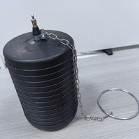 Bouchon gonflable pour tuyau de 6 pouces (150 mm) pour tester les fuites des canalisations d'égout et de drainage DWV