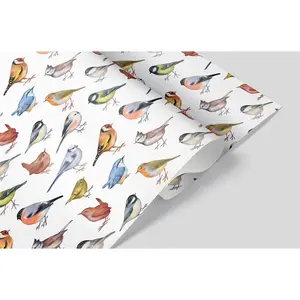 Carta da regalo per uccelli da giardino carta da regalo di compleanno carta da imballaggio con stampa Logo personalizzata