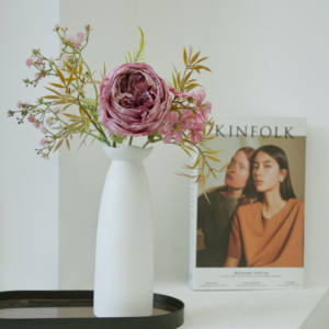 Yeni yapay çiçek el yazısı gül fabrika toptan yapay çiçek yapay çiçek düğün ev dekorasyonu gelin Holding çiçek - Product Image 6