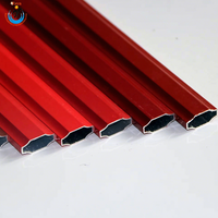 Unidades de doble acristalamiento de aluminio con barra decorativa georgiana colorida para ventanas y puertas de vidrio aislante