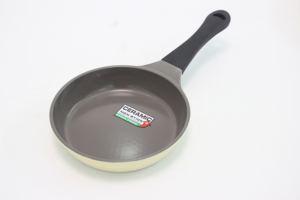 Sartén de recubrimiento cerámico antiadherente de aluminio fundido a presión, alta calidad, con mango suave, Fondo de inducción - Product Image 6