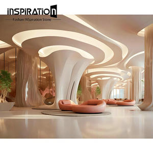 Ligne de décoration <span class=keywords><strong>en</strong></span> <span class=keywords><strong>plâtre</strong></span> GRG personnalisée Moulures décoratives pour corniche murale et <span class=keywords><strong>colonne</strong></span> de gypse GRG - Product Image 3