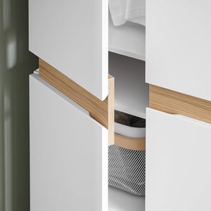 Wooden Wardrobe Cabinet Clothes <strong>Closet</strong> Drawer Bedroom Armoire Organizer <strong>Big</strong> <strong>Closet</strong> Wardrobe <strong>Closet</strong> Hanging Clothes - Product Image 4