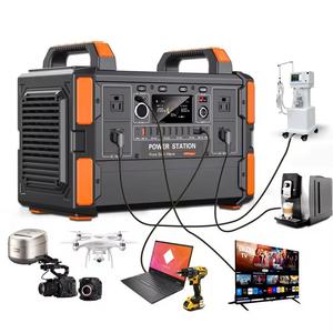 2025 Hot Sale 1200W Powerstation LiFePO4 <strong>Battery</strong> <strong>Bank</strong> Mobile Portable Power Station 1000W <strong>Solar</strong> Generator for Home Power Supply