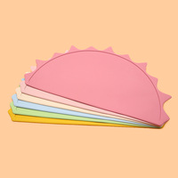 Nouveau design de napperon personnel en silicone durable pour sécher la vaisselle pour les enfants