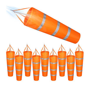 <span class=keywords><strong>2023</strong></span> Directamente de fábrica, guía de velocidad del viento al aire libre de alta calidad, dirección del aeropuerto, manga de viento reflectante a rayas personalizada - Product Image 2