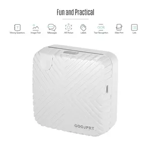 Étiqueteuse sans fil de téléphone thermique portable bluetooth à la main <span class=keywords><strong>mini</strong></span> <span class=keywords><strong>imprimante</strong></span> <span class=keywords><strong>photo</strong></span> portable - Product Image 1