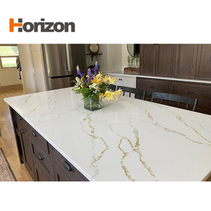 2025 calacatta thạch anh bàn vàng mô hình thạch anh đá Nhà Bếp bàn thạch anh đá Nhà Bếp bàn - Product Image 5