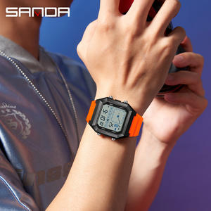 SANDA 6307 Nuevo Reloj Electrónico LED para Hombre, Reloj Deportivo Impermeable con Alarma, Reloj Multifuncional de Moda para Estudiantes - Product Image 6