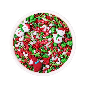 Icing Decoration Multi Shape Candy Mix Christmas Edible <strong>Gold</strong> Glitter Sugar Sprinkles for Bakery <strong>Cake</strong> Baking <strong>Toppings</strong> - Product Image 4