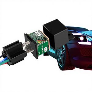 Traceur <span class=keywords><strong>GPS</strong></span> 4G pour voiture et moto 9-36V avec relais, contrôle à distance du moteur, dispositif antivol électrique, alarme SOS et antenne intégrée - Product Image 1