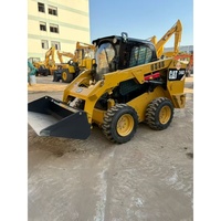 Vollständig geprüfter, gebrauchter Original Caterpillar 246D 246C Mini-Kompaktlader für landwirtschaftliche und private Renovierungsarbeiten