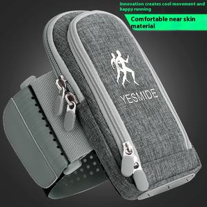 Vente en gros d'usine, bracelet de sport pour téléphone portable, bande de fitness, housse universelle de 6,7 pouces, sac de bras pour la course à pied, support de téléphone portable - Product Image 3