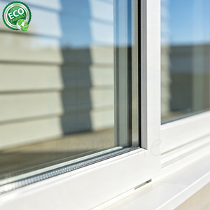 Fenêtre coulissante simple en aluminium 6063 pour la maison, double vitrage en aluminium avec verre trempé - Product Image 2