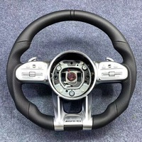 Volant en cuir personnalisé pour Mercedes Benz A45 W204 W205 W176 W246 W231 W172 W218 W166, accessoires de voiture