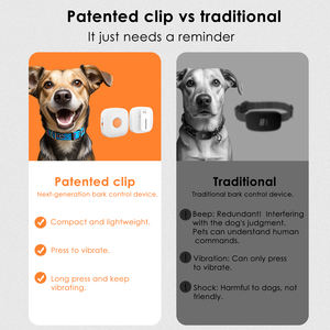 Intelligentes Anti-Bark-Halsband für Hunde-Humane Vibration Training-Kein Schock wiederauf ladbar und wasserdicht-Geeignet für kleine/mittlere Hunde - Product Image 5