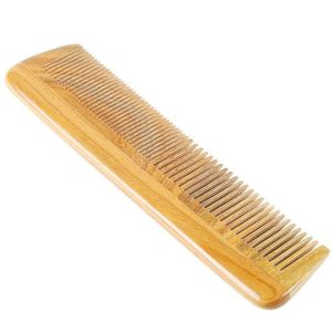 Peigne à cheveux en bois fait main, anti-statique, démêlant, pour femmes, soin des cheveux, disponible à la vente, exportateur indien. - Product Image 2