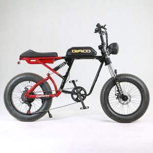 Vélo électrique 48V 500W 7 vitesses, frein à disque, pneus larges de 20 pouces, suspension, batterie au lithium, vélo <span class=keywords><strong>Harley</strong></span> - Product Image 1