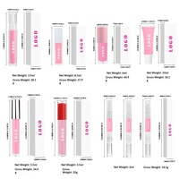 Minyak Bibir Big Wand Lip Glow Oil Private Label dengan Aplikator Besar, Tidak Lengket, Melembapkan, Hasil Akhir Berkilau, Minyak Bibir Berwarna