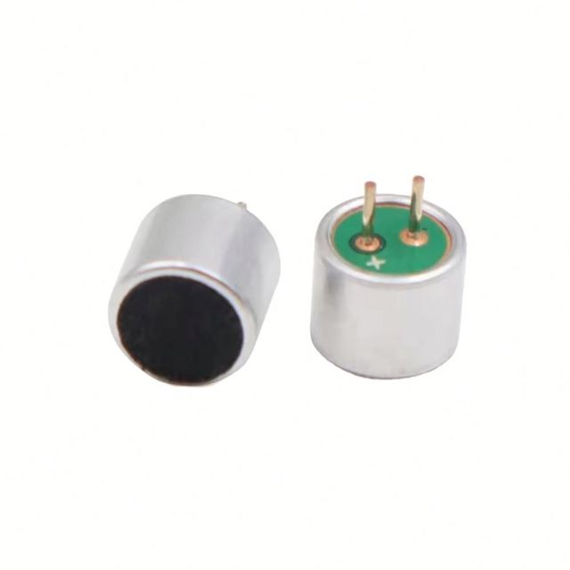 Brand New and Original 9767 Solder Joint Microphone Electret 9 * 7MM Microphone 52-58DB High Sensitivity 100MM 1.25 Terminal