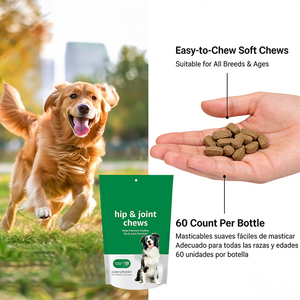 Golosinas Masticables Suaves <span class=keywords><strong>para</strong></span> el Mantenimiento Diario de las Articulaciones de <span class=keywords><strong>Perros</strong></span>, con Glucosamina, MSM y Condroitina, <span class=keywords><strong>para</strong></span> la Movilidad, 120 Unidades en Bolsa - Product Image 4