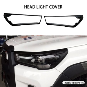 Kits de Accesorios de Alta Calidad en ABS, Juego Completo Negro/Cromado, Kits de Carrocería Completos para Toyota Hilux Revo 2016-2022 - Product Image 3