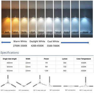 Lumière en nid d'abeille hexagonale pour les magasins de proximité et les supermarchés, luminaires de plafond LED pour les zones de shopping quotidiennes - Product Image 3