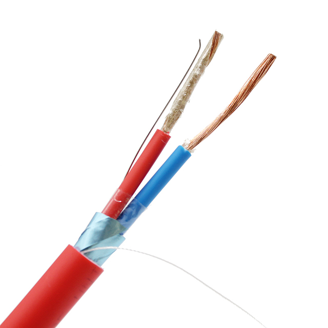 Fire Resistant Cable FRLR FTP Shielded 2C 2.5mm² Stranded Copper for Fire Alarm System Installation