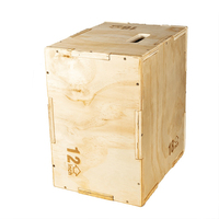 Caja plyo de madera de alta calidad de fábrica 3 en 1, caja pliométrica de entrenamiento y acondicionamiento de salto para entrenamiento