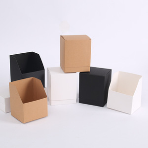 Custom Kraft Paper Coffee Tea Gift <b>Box</b>, Foldable Square Packaging <b>Box</b> For Drip Coffee Bag Loose Tea Snack Gift Packing - Product Image 4