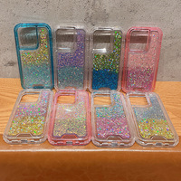 Luxe Paillettes Dégradé 360 Protection Complète Du Corps Téléphone étui pour samsung Galaxy S22 Ultra S23 Plus S21 FE Note 20 A32 A13 A53 A73