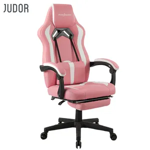 โรงงาน Judor เก้าอี้เล่นเกมหลังสูงหมุนราคาถูก