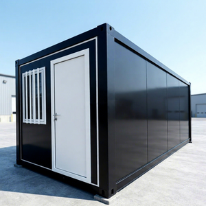 Casa Contenedor Plegable Moderna, Oficina Prefabricada, Dormitorio, Almacén, Casa Prefabricada de Panel Sándwich de Acero Plegable - Product Image 1